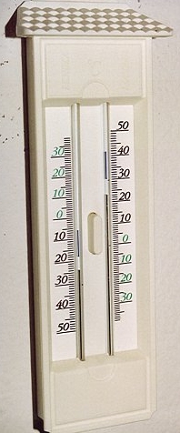 Descrizione ed utilizzo del termometro a massima e minima